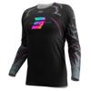 noir/gris/rose - SHOT Maillot Cross Contact Rac