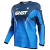 bleu - SHOT Maillot Cross Draw Clash
