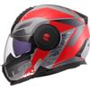 gris/rouge - LS2 Casque FF902 SCOPE II OXYD