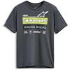 gris/jaune - ALPINESTARS Tee-shirt HARKEN