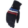 NOIR Bleu-Blanc-Rouge - HELSTONS Gants SKYLINE HOMME AIR Cuir-Mesh