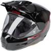 noir/rouge - KLIM Casque crossover X1 ALPHA ECE/DOT