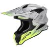 gris/jaune fluo - ACERBIS Casque cross AIRSTRIKE-X