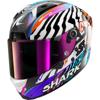 Carbon White Orange - SHARK Casque AERON SPEED-FANCY