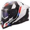 Gloss White Blue Red - LS2 Casque FF818 STORM III SPORTY