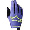 violet/jaune fluo - ALPINESTARS Gants cross RADAR