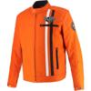 orange-noir - HELSTONS Blouson SPEED RACER tissu technique VON DUTCH