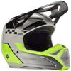 gris/jaune fluo - FOX Casque cross V1 COLLECT