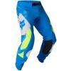 blanc/bleu/jaune fluo - FOX Pantalon Cross FLEXAIR TACTILE