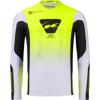 blanc/jaune/noir - KENNY Maillot cross PERFORMANCE WAVE
