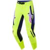 jaune/noir/violet - ALPINESTARS Pantalon Cross SUPERTECH VISTA