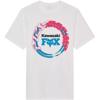 blanc - FOX Tee-shirt KAWASAKI