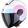 blanc-rose-bleu clair - SCORPION Casque EXO-CITY II SHEER