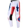 blanc/rouge/bleu - ALPINESTARS Pantalon Cross YOUTH FLUID GRID