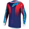 bleu/rouge/jaune fluo - ALPINESTARS Maillot Cross Fluid Drag