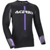 noir/violet - ACERBIS Maillot Cross Mx Track 2.0