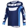bleu/blanc - ALPINESTARS Maillot cross RACER RIWAY
