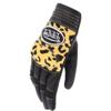NOIR-GOLD CAMO - HELSTONS Gants VON DUTCH - PALAVAS AIR Tissu-Cuir femme