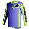 violet/jaune fluo - ALPINESTARS Maillot cross RACER PORTL