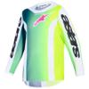 vert/blanc/noir - ALPINESTARS Maillot cross YOUTH FLUID PORTL