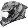 Matt Black Grey - LS2 Casque FF820 RAPID III XTREM