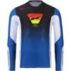 bleu/blanc/noir - KENNY Maillot cross PERFORMANCE KID GRADIENT