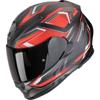 noir mat-rouge - SCORPION Casque EXO-491 ZUMO