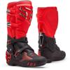 rouge/noir - FOX Bottes cross INSTINCT