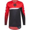 rouge/noir/blanc - FOX Maillot cross FLEXAIR FRACTURE