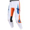 blanc/orange/bleu - ALPINESTARS Pantalon Cross FLUID GRID