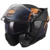 BLACK ORANGE - LS2 Casque FF910 ADVANT II GLIDE