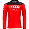 noir/rouge - KENNY Maillot cross PERFORMANCE