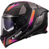 Matt Grey Purple - LS2 Casque FF818 STORM III SPORTY