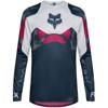blanc/bleu marine/bordeaux - FOX Maillot cross FLEXAIR TACTILE