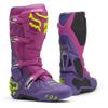 violet/jaune - FOX Bottes Cross Instinct