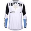 blanc/noir/bleu - FOX Maillot cross 180 DIGI IMAGE