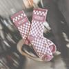 WILDUSTSISTERS-chaussettes-chekerboard-damier-pink-image-132143607