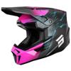 rose/noir/bleu - SHOT Casque Cross Lite Volt