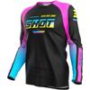 noir/violet/bleu - SHOT Maillot cross DRAW KID BLOCK