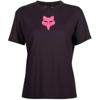 noir/rose - FOX Tee-shirt FOX HEAD LADY