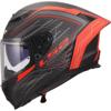 mat red - LS2 Casque FF807 DRAGON SUBIC