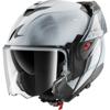 Silver White Black - SHARK Casque OXO SP LYNE Mat