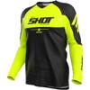 noir/jaune - SHOT Maillot cross DRAW PRIVATE