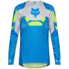blanc/bleu/jaune fluo - FOX Maillot cross FLEXAIR TACTILE