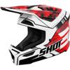 rouge camo/blanc/noir - SHOT Casque cross FURIOUS FLASH