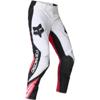 blanc/noir/rose - FOX Pantalon Cross 180 Draft