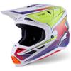 blanc/jaune/multicolore - ALPINESTARS Casque cross SUPERTECH SM7 FUSE