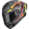 noir mat-rouge-jaune - SCORPION Casque EXO-RACE AIR MOVE ON