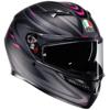 noir/rose - AGV Casque K3 E2206 MPLK SYTH MATT