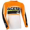 orange/blanc/noir - ACERBIS Maillot cross MX LINEAR LUGO